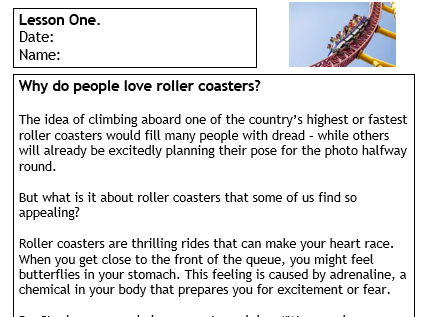 KS3/ SEN/ EAL reading intervention. 20 lessons.