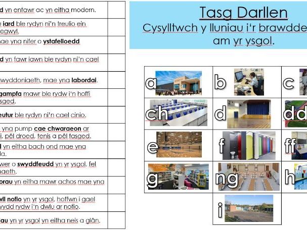 CA4 Ysgol a Chyflogaeth - KS4 Welsh/Cymraeg ail Iaith