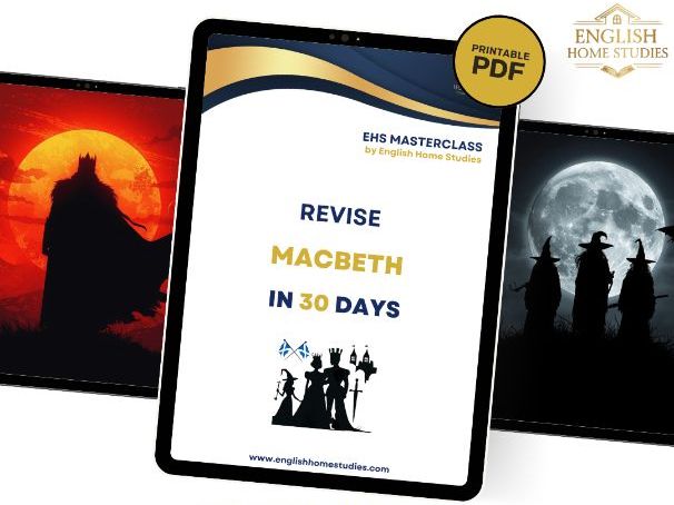 Revise "Macbeth" in 30 Days: GCSE English Revision Plan