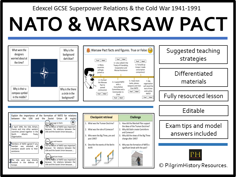 Edexcel GCSE Cold War: NATO and the Warsaw Pact