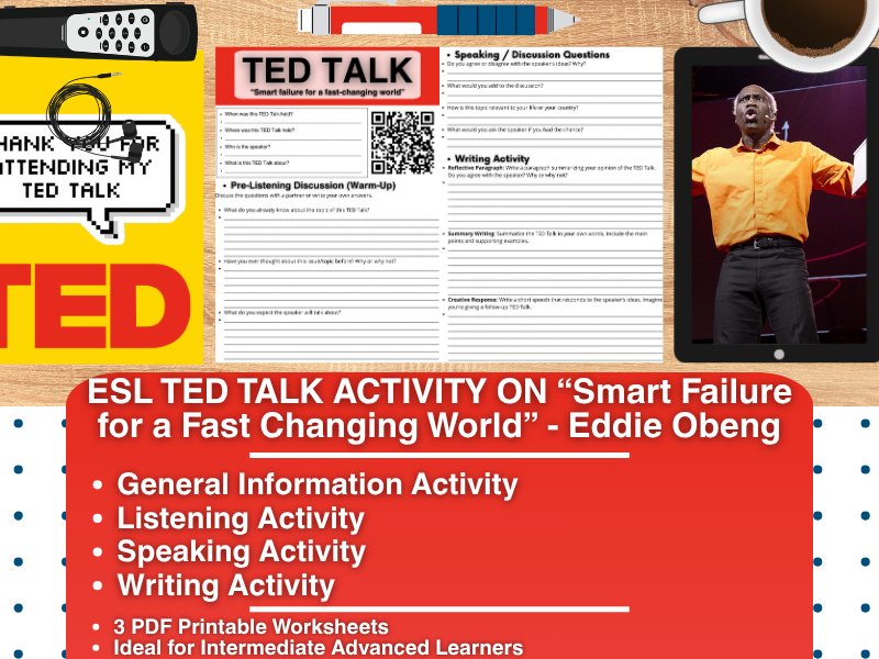 ESL TED Talk Activity - Smart Failure for a Fast Changing World - Eddie Obeng