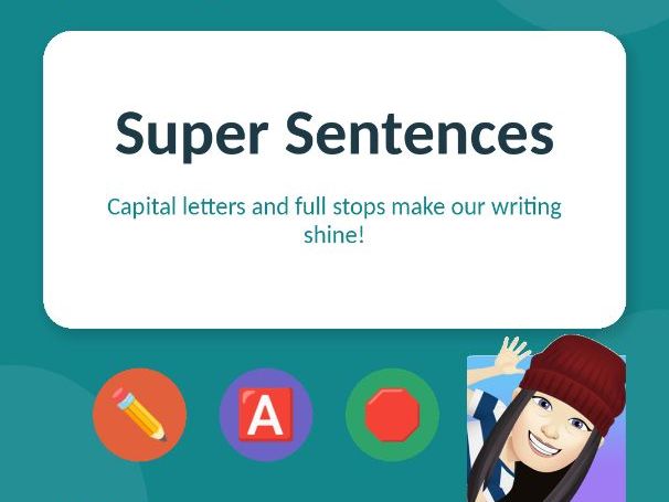 Super Sentences — Year 1 English