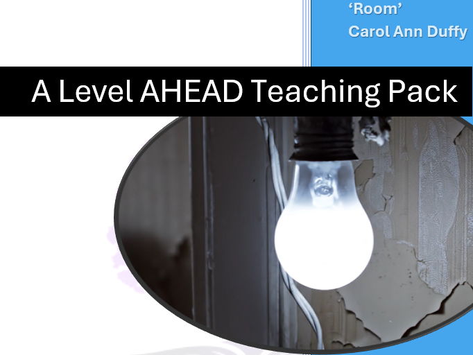 'Room' - Carol Ann Duffy Teaching Pack