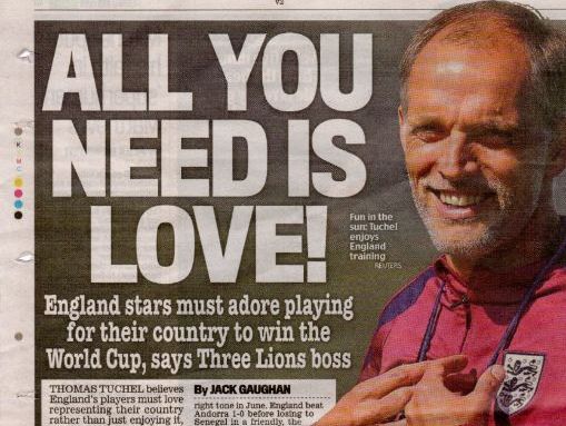 England and Serbia's Men's AUTUMN Football Squad + word search + notes