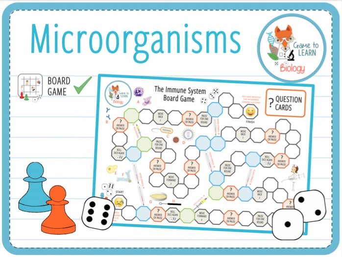 Immune System Board Game (KS3/4) Teaching Resources