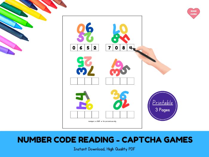 Number Recognition Activity for Preschool