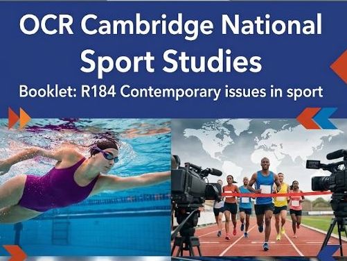 R184 Contempory issues in sport student work booklet