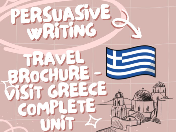 Persuasive Writing - Travel Brochure outcome