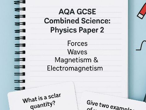 GCSE Combined Science: Physics Paper 2 Flashcards