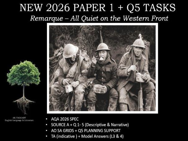 REMARQUE-PAPER 1 | 2026 FULL MOCK | Q5 TASKS