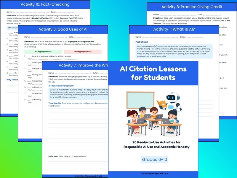 AI Citation Lessons for Students | Responsible AI Use & Academic Honesty | Grade