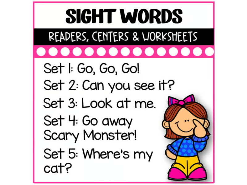 Sight Word Sets
