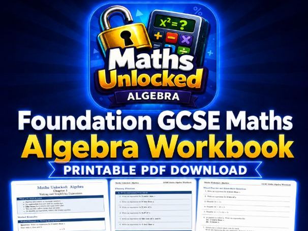 GCSE Foundation Algebra Workbook