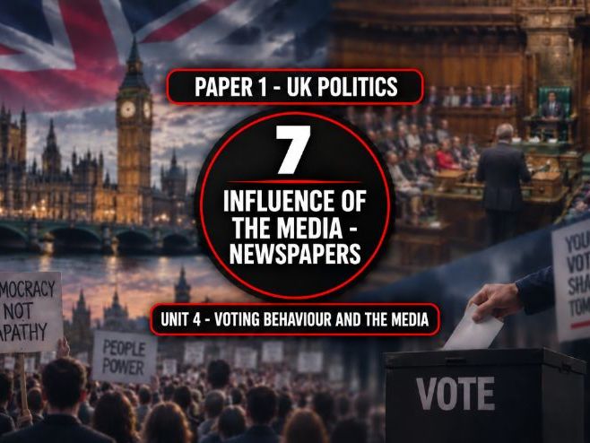 7 Voting Behaviour and the Media - Influence of the Media - Newspapers