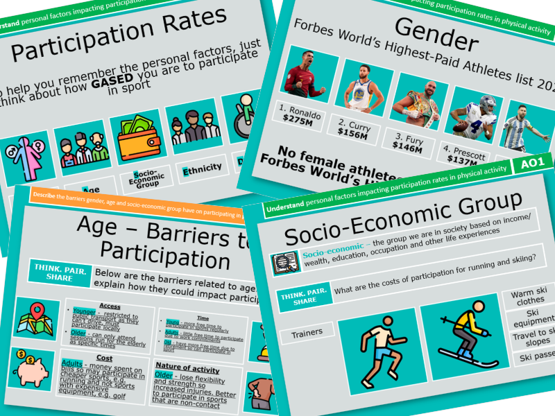 1. Factors Affecting Participation Rates 1