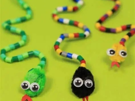 Beaded snakes