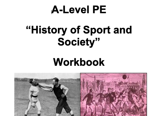 A-Level PE Workbook Bundle