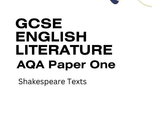 AQA GCSE English Literature –  Paper 1 | Exam-Style Essay Questions for Julius Caeser