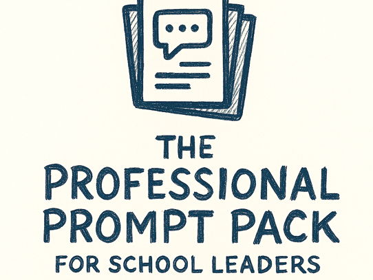 AI Professional  Prompt Pack for  School Leaders