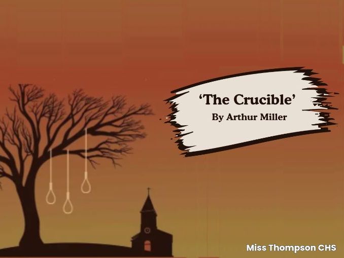 'The Crucible' Unit of Work