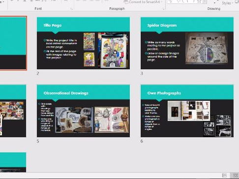Art and Design GCSE Structure/Examples