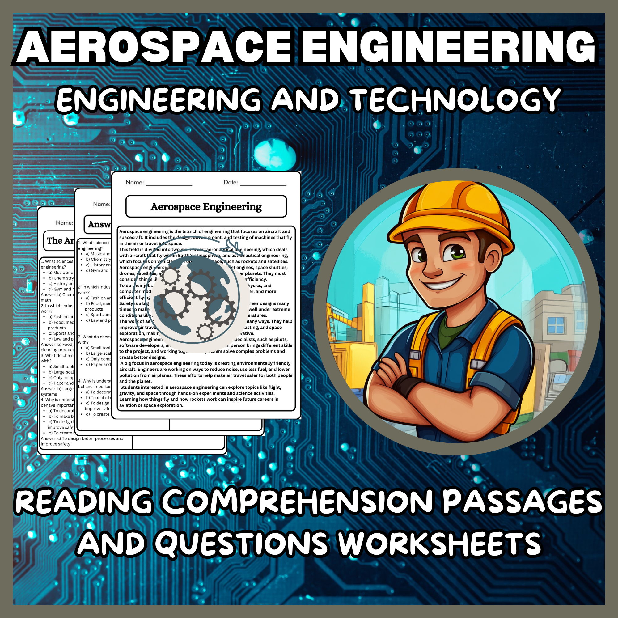 Aerospace Engineering Reading Comprehension Passages & Questions ...