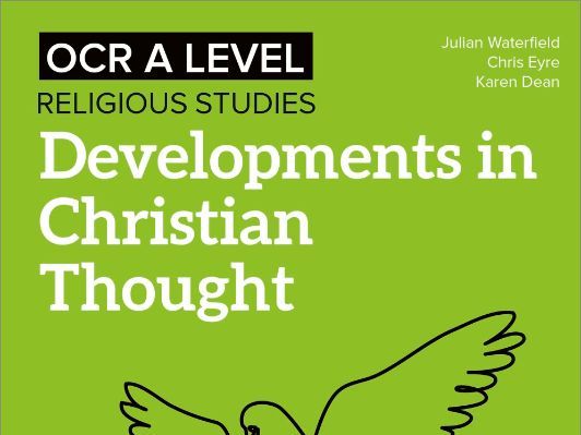 OCR Developments in Christian Thought - Pluralism and Society