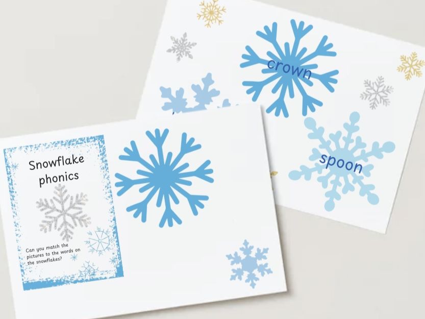 snowflake phonics, phase 4 and 5 word reading