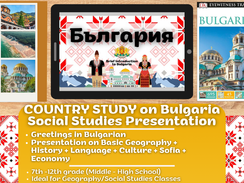 Country Study Presentation on Bulgaria - Europe - Balkans