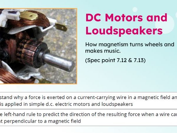 IGCSE Physics: DC Motors and Loudspeakers | Magnetism & Electromagnetism | Unit 7 | L6