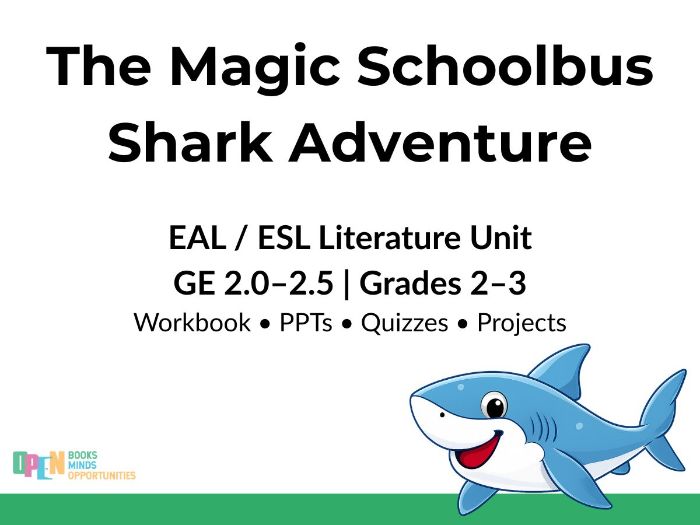The Magic School Bus: Shark Adventure – EAL Unit