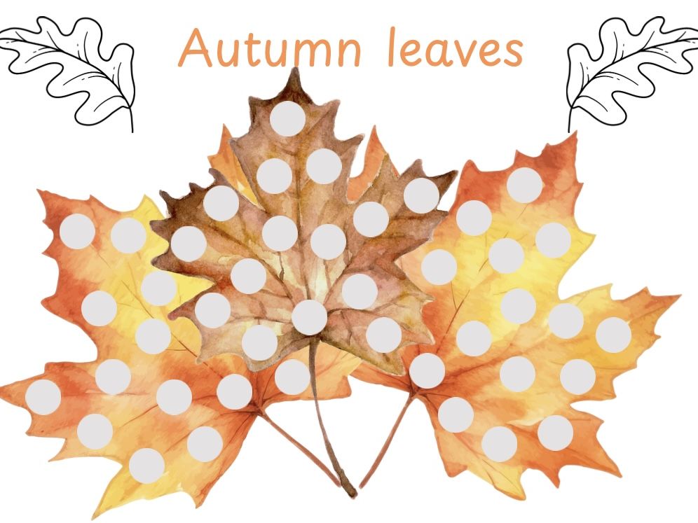 Autumn busy fingers bundle