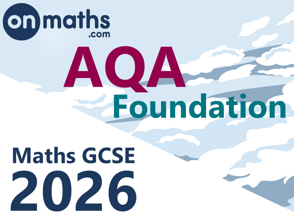Maths GCSE Predicted Papers (Summer 2026) AQA Paper 2 Foundation
