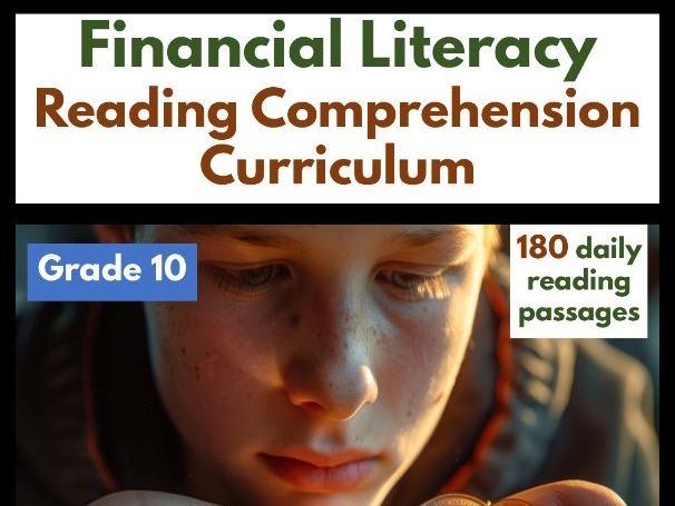 Grade 10 Financial Literacy Reading Comprehension | 180 Daily Passages