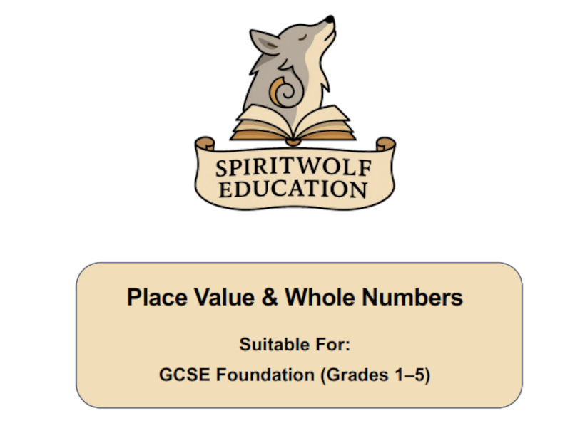 Place Value & Whole Numbers – GCSE Maths Foundation
