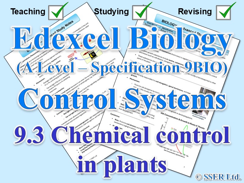 BIOA_EDX Topic Notes: 9.3 Chemical control in plants
