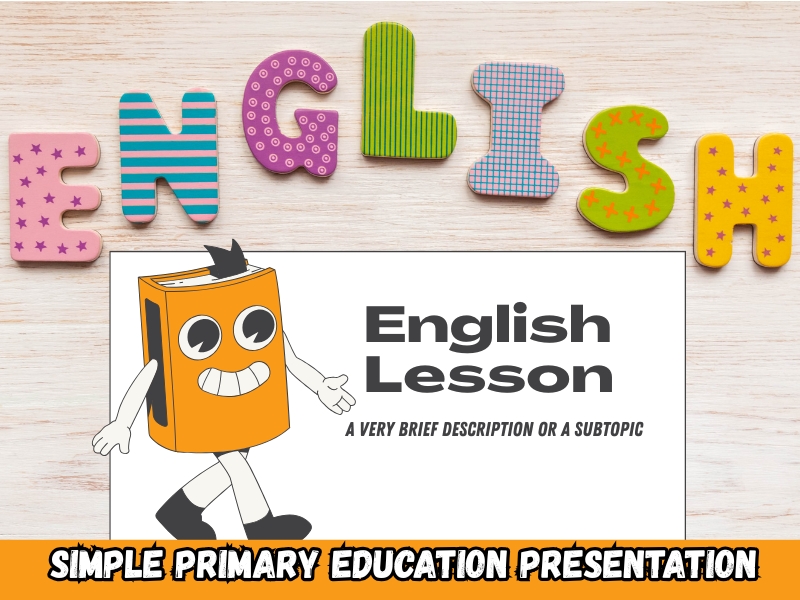 : Simple Primary English Lesson Presentation (Full Ready-to-Teach Resource)