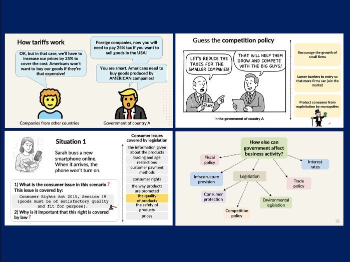 Consumer issues scenarios