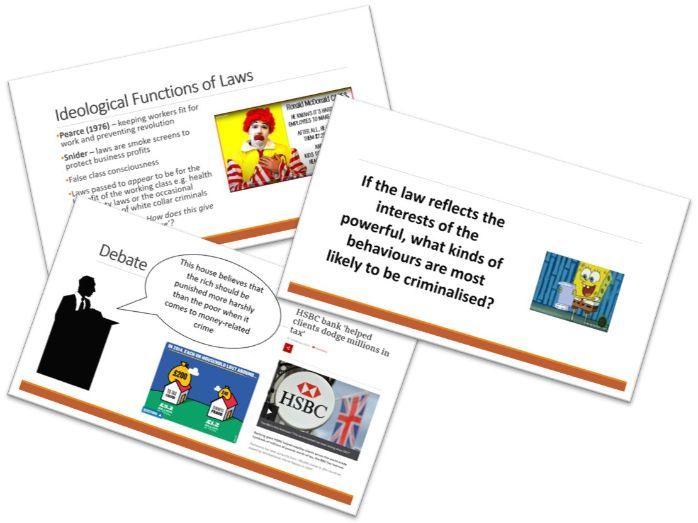 Sociology - Crime and Deviance - Marxism