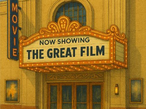 PICTURE VOCABULARY  CAN MOVIE THEATERS BE MADE GRAND AGAIN??