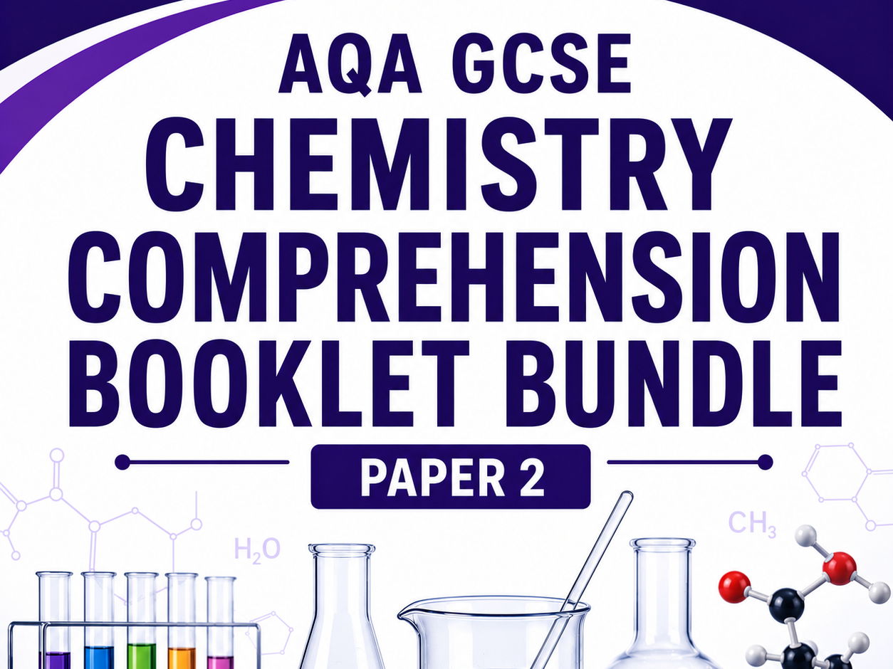 AQA Chemistry Paper 2 Comprehension Booklets Bundle