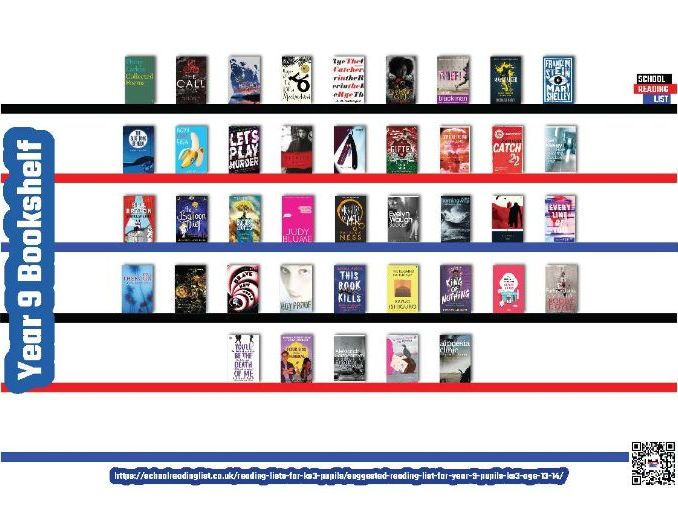 Year 9 Reading List Poster