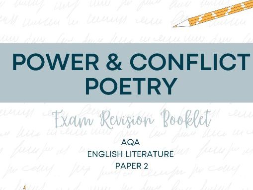 AQA Power and Conflict Exam Revision Booklet