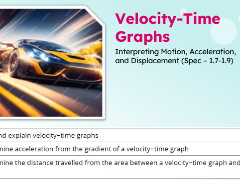 IGCSE Physics: Velocity-Time Graphs | Edexcel Modular | Unit 1 | L6