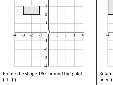 Rotations Worksheet - GCSE Maths