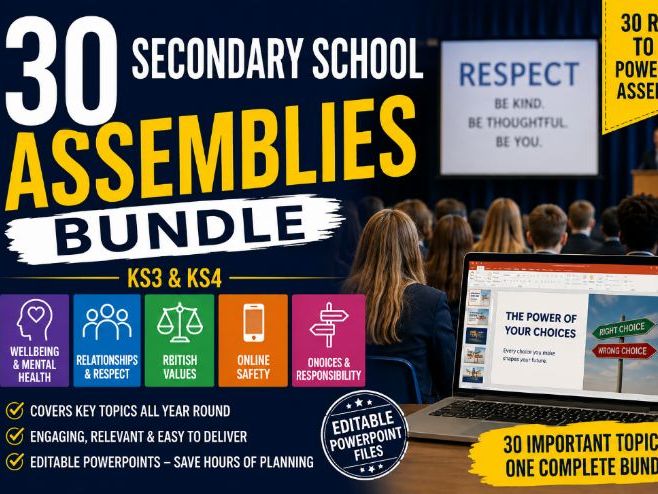 30 Secondary School Assemblies