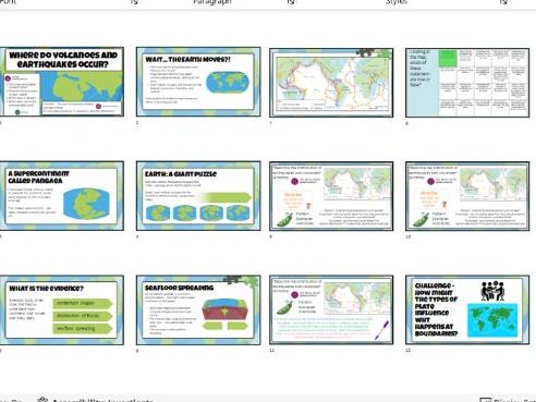 Geography - Where do earthquakes and volcanoes occur?