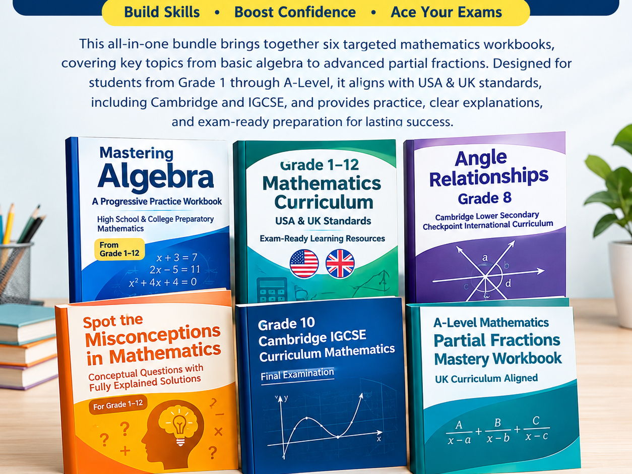 Complete Mathematics Success Bundle