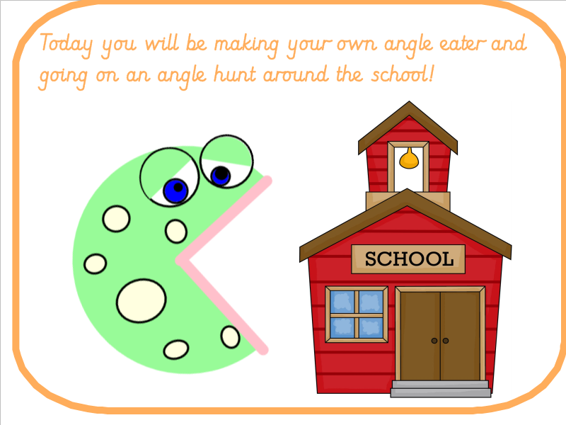 Right Angles Lesson Pack Angle Eater and Angle Hunt