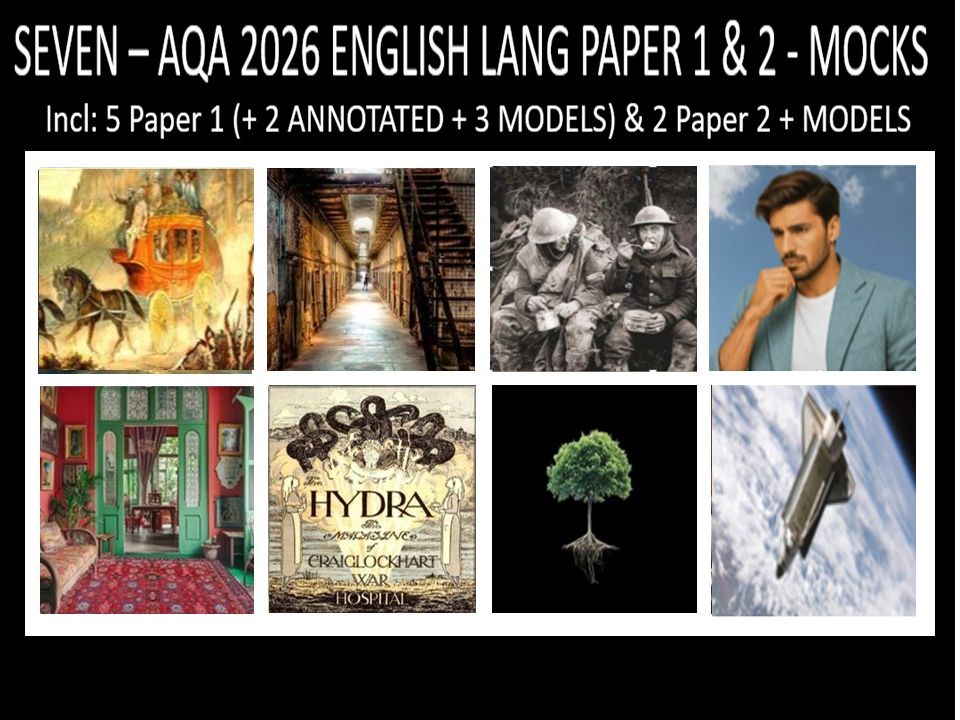 SEVEN - AQA PAPER 1 & 2 | 2026 FULL MOCKS | ANNOTATED | MODELS